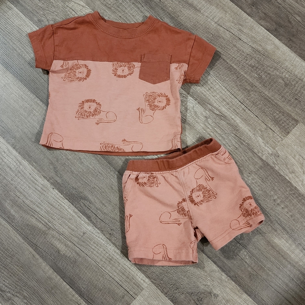 Carter's 'just one you' 9 month shorts & t-shirt